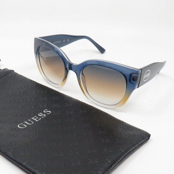 Guess Factory New GF6154/S 92F Blue Faded/Brown Gradient Sunglasses main image 7